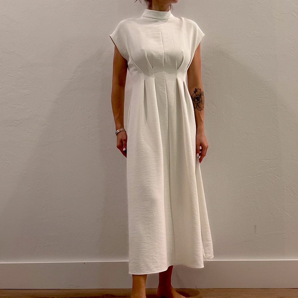 Zara white dress.